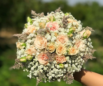  دسته گل عروس خاص